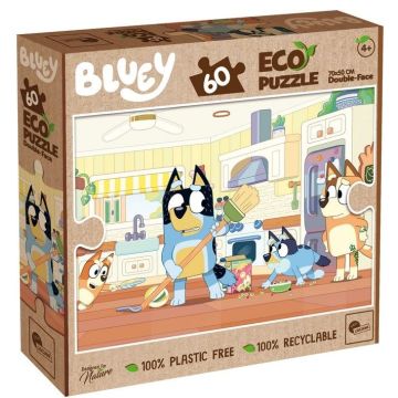 Puzzle 60 Bluey Eko dwustronne