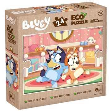 Puzzle 24 Bluey Eko dwustronne