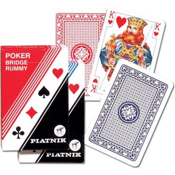 Karty pojedyncze "Poker-Brydż" PIATNIK
