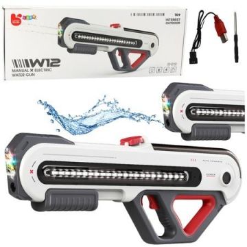 Karabin W12 elektryczny na wodę LED biały 60cm