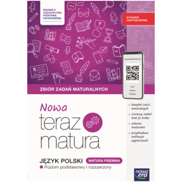 NOWA Teraz matura 2026. Język polski. Zbiór zadań do matury pisemnej z materiałami cyfrowymi. WYDANIE UAKTUALNIONE