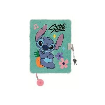 Pamiętnik z kłódką A5/96K włochacz Stitch