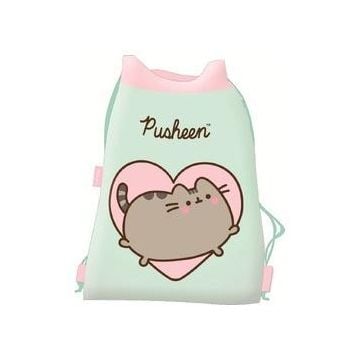 Worek na obuwie Pusheen mint