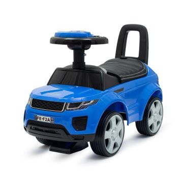 Jeździk SUV ekoskóra Prime niebieski