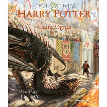 Harry Potter i Czara Ognia wydanie ilustrowane