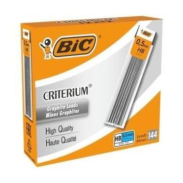 Wkłady Criterium 0,5mm HB (12szt) BIC