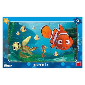 Puzzle 15 ramkowe Gdzie jest Nemo