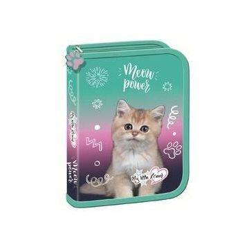 Piórnik dwuklapkowy bez wyposażenia Kitty Party