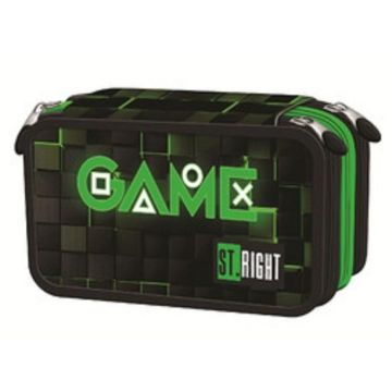 Piórnik potrójny z wyposażeniem PC5 Green Game