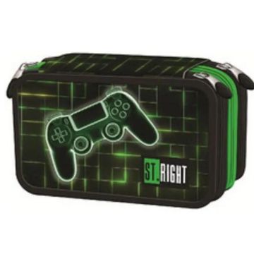 Piórnik potrójny z wyposażeniem PC5 Neon Pad