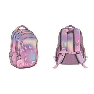 Plecak 3 komorowy BP26 Pink Butterflies