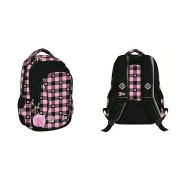 Plecak 3 komorowy BP26 Pink Checkered
