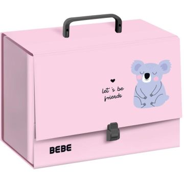 Teczka z rączką C4 10cm Bebe Kids Pastel