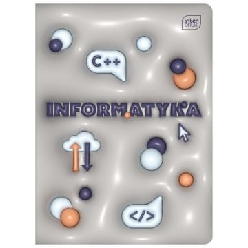 Zeszyt A5/60K kratka Informat +pig.wiedzy (10szt)