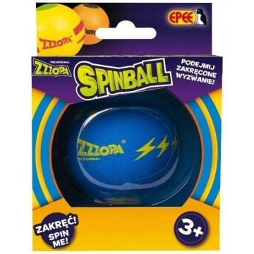 Spinball - Zakręcona zabawa niebieska z żółtym