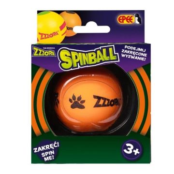 Spinball - Zakręcona zabawa pomarańczowa z czarnym