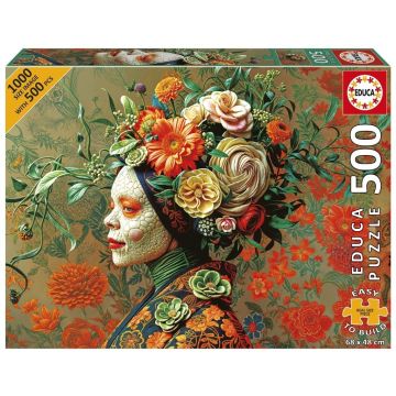Puzzle 500 Królowa jaszczurek