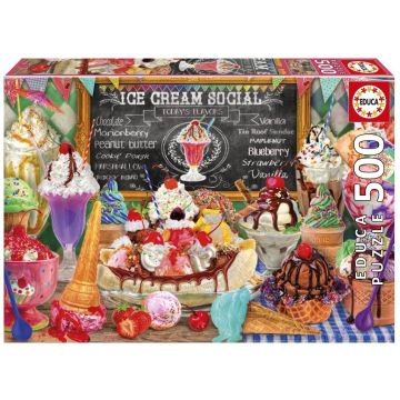 Puzzle 500 Lodziarnia