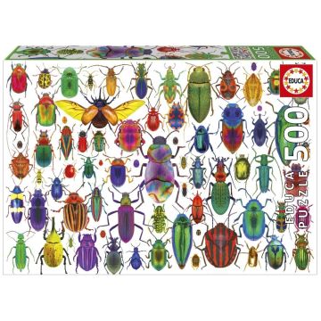 Puzzle 500 Kolorowe owady