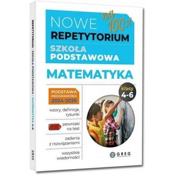Nowe Repetytorium - szkoła podstawowa. Matematyka, kl. 4-6 - 2026
