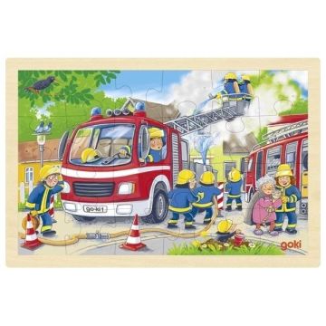Puzzle Akcja strażacka 24el