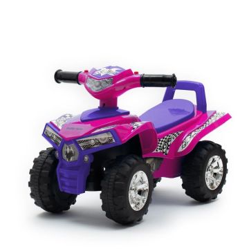 Jeździk z dźwiękiem Quad różowy