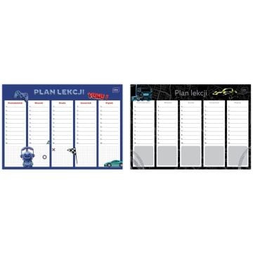 Plan lekcji A4 Boys mix (10szt)
