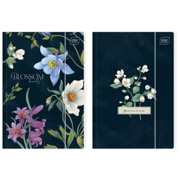 Teczka z gumką A4+ Hybrid Fiori (10szt)