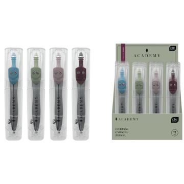 Cyrkiel w etui Basic Academy (12szt)