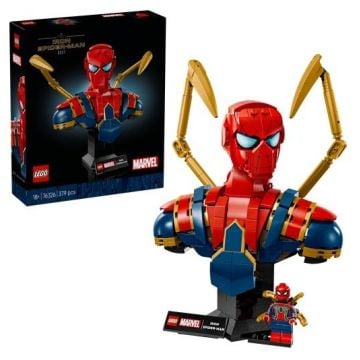 LEGO(R) SUPER HEROES 76326 Popiersie Iron Spider-Man