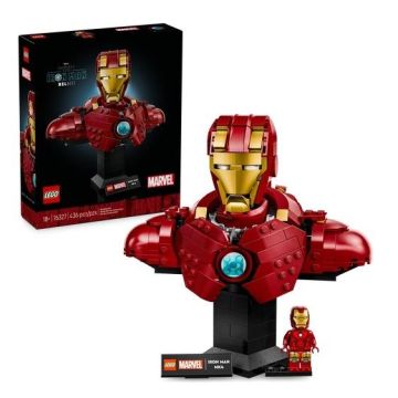LEGO(R) SUPER HEROES 76327 Popiersie Iron Mana MK4