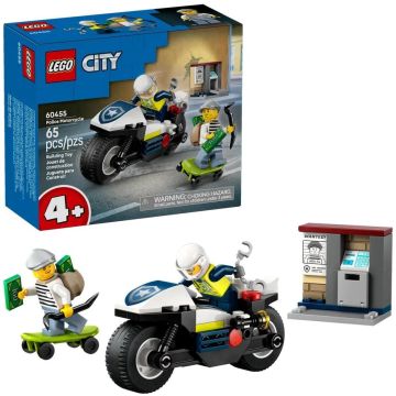 LEGO(R) CITY 60455 Pościg na motocyklu policyjnym
