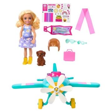 Barbie Chelsea Możesz być Samolot Zestaw z lalką