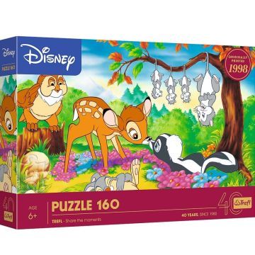Puzzle 160 Bambi i leśni przyjaciele