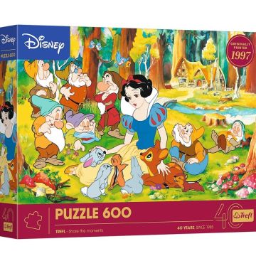 Puzzle 600 Królewna Śnieżka Disney