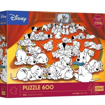 Puzzle 600 101 Dalmatyńczyków Disney