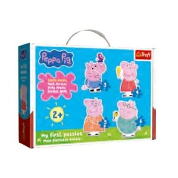 Puzzle Baby Classic - Mała świnka wśród przyjaciół