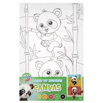 Malowania po numerach Panda