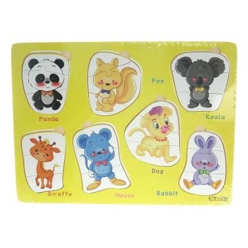 Puzzle drewniane Zwierzęta