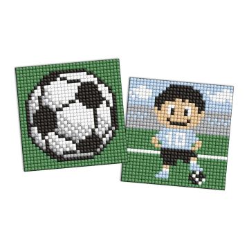 Diamentowa mozaika Kids naklejka - Sport Futbol