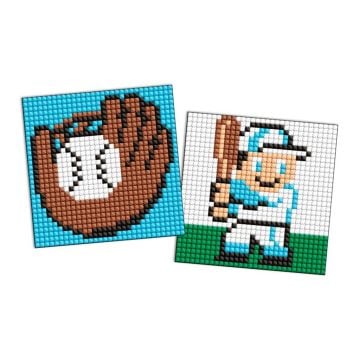 Diamentowa mozaika naklejka Kids - Sport Baseball