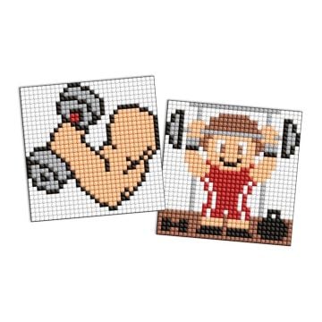 Diamentowa mozaika naklejka Kids - Sport Silacz