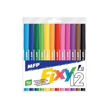 Flamastry zestaw 12szt