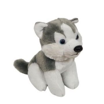 Ziki Pies husky siedzący 14cm
