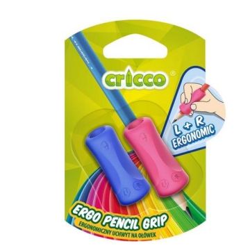 Nakładka na ołówek i kredki Soft Grip 2szt