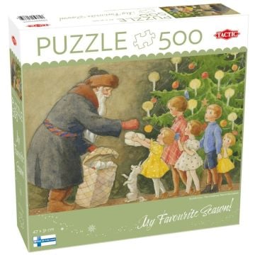 Puzzle 500 The Christmas Tree is Decorated