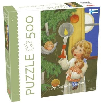 Puzzle 500 Christmas Card