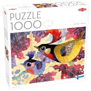 Puzzle 1000 Water color birds