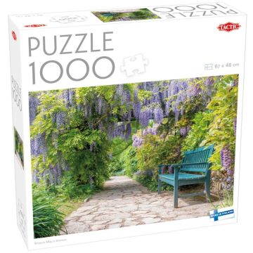 Puzzle 1000 Wisteria Alley in blossom