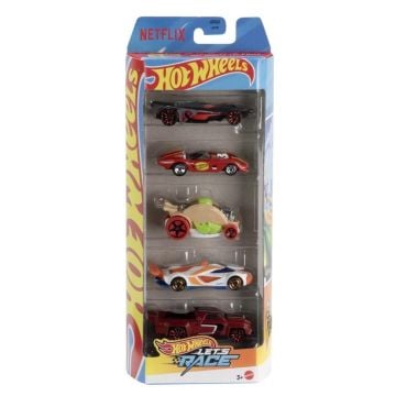 Hot Wheels Let's Race Na start! Samochodziki 5-pak